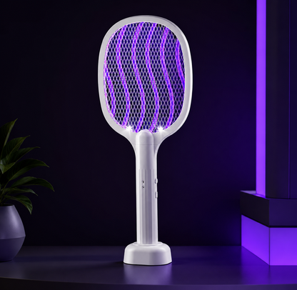 Raquette UV anti-moustique électrique